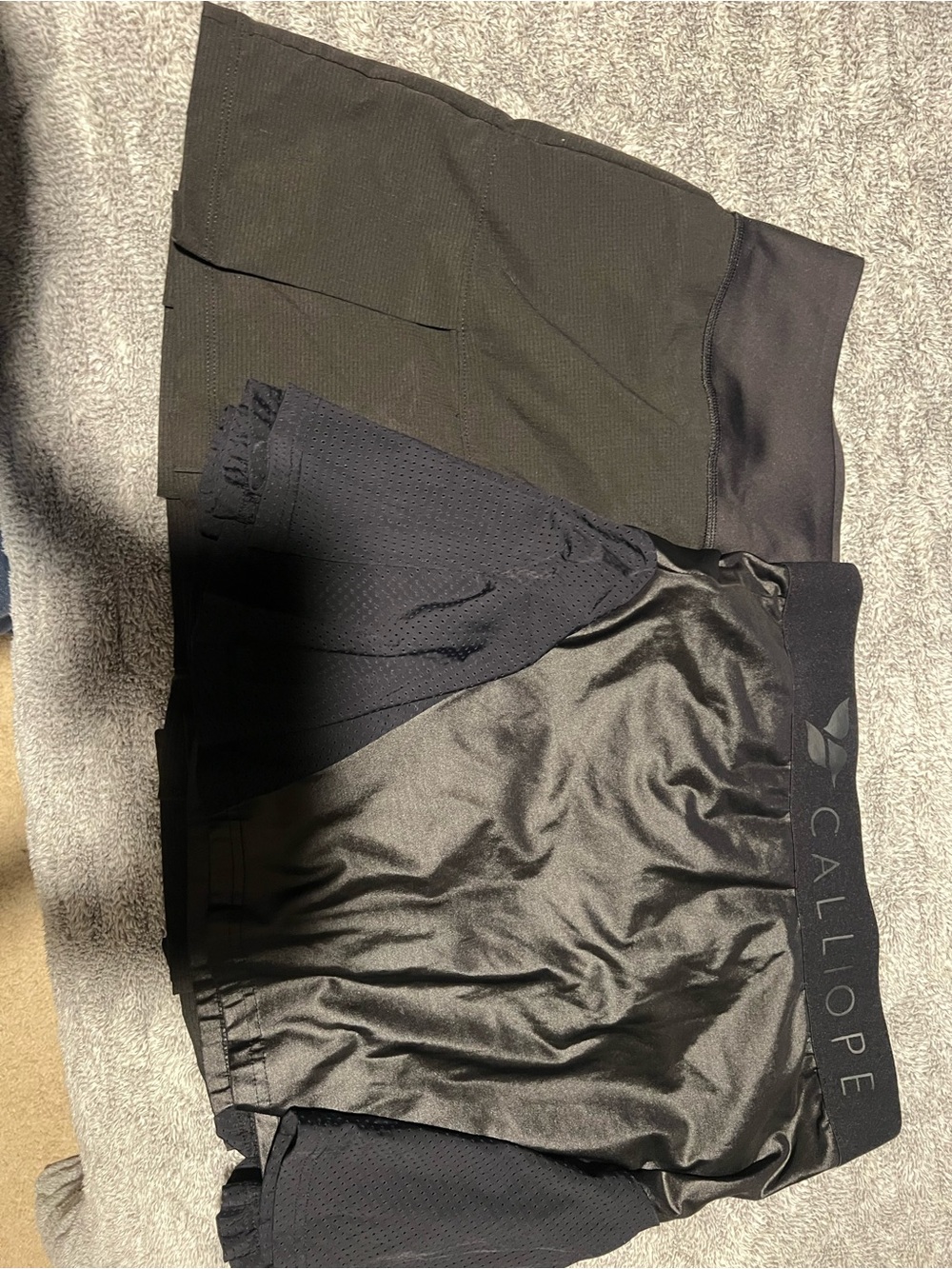 CALLIOPE & PUMA Black Athletic Skorts